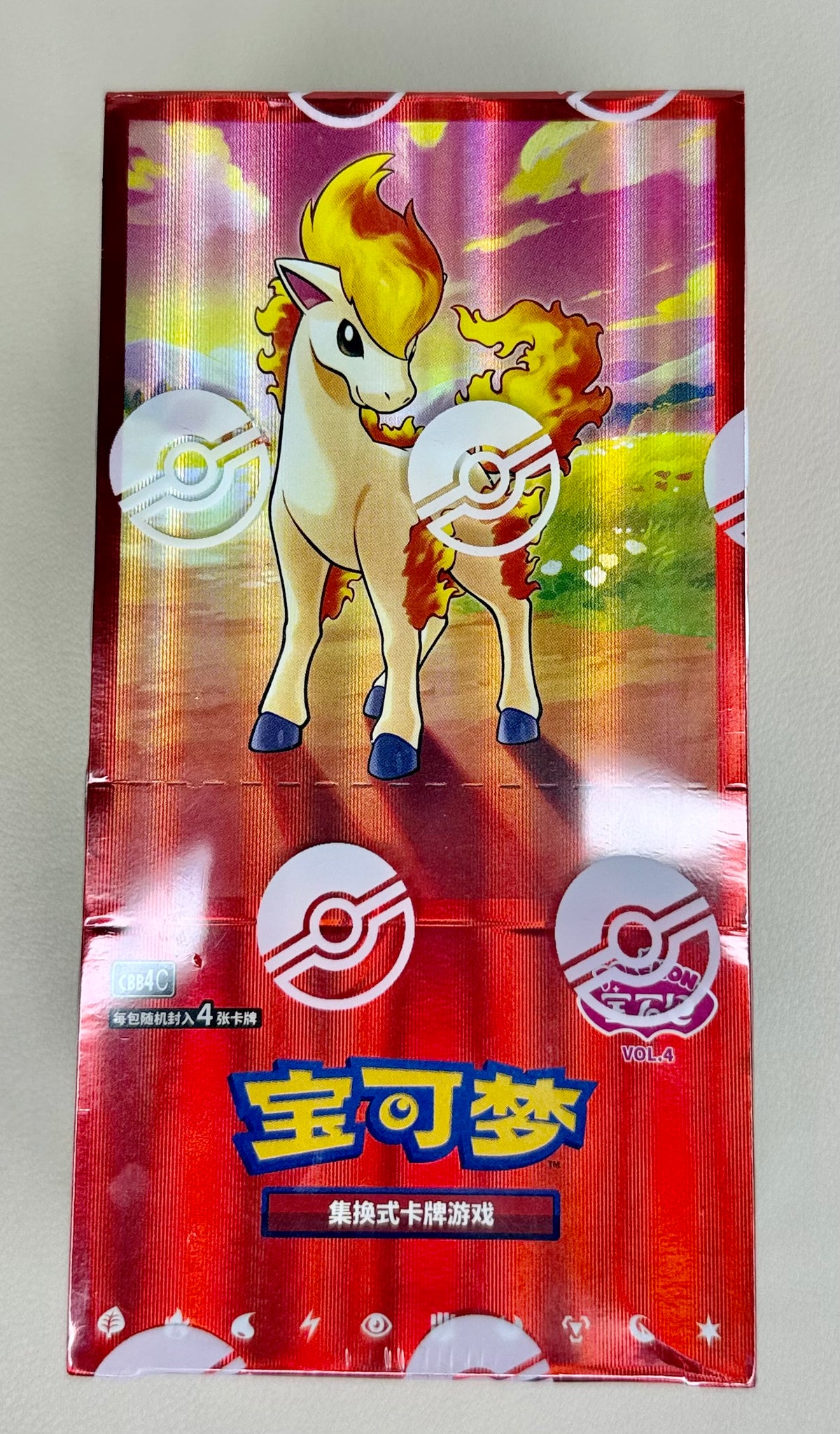 Pokémon Gem Pack Vol. 4 | Simplified Chinese – Sealed Booster Box